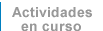 Actividades en curso